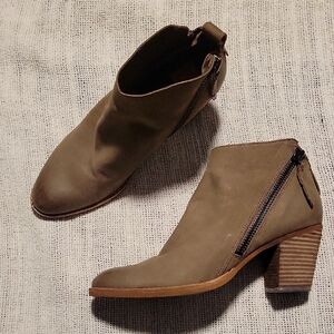 Dolce Vita Taupe Ankle Booties